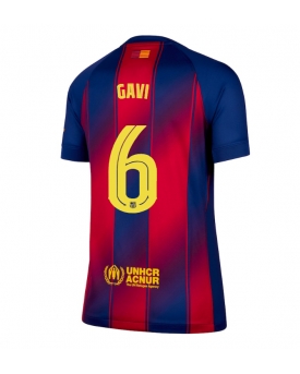 Billige Fotballdrakt Barcelona Paez Gavi #6 Replika Hjemmedrakt Dame 2025-26 Kortermet Billige Fotballdrakt Barcelona Paez Gavi #6 Replika Hjemmedrakt Dame 2025-26 Kortermet